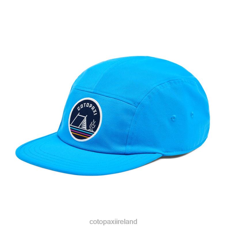 Camp Life 5-Panel Hat Unisex Cotopaxi Saltwater VPHP4160 Accessories