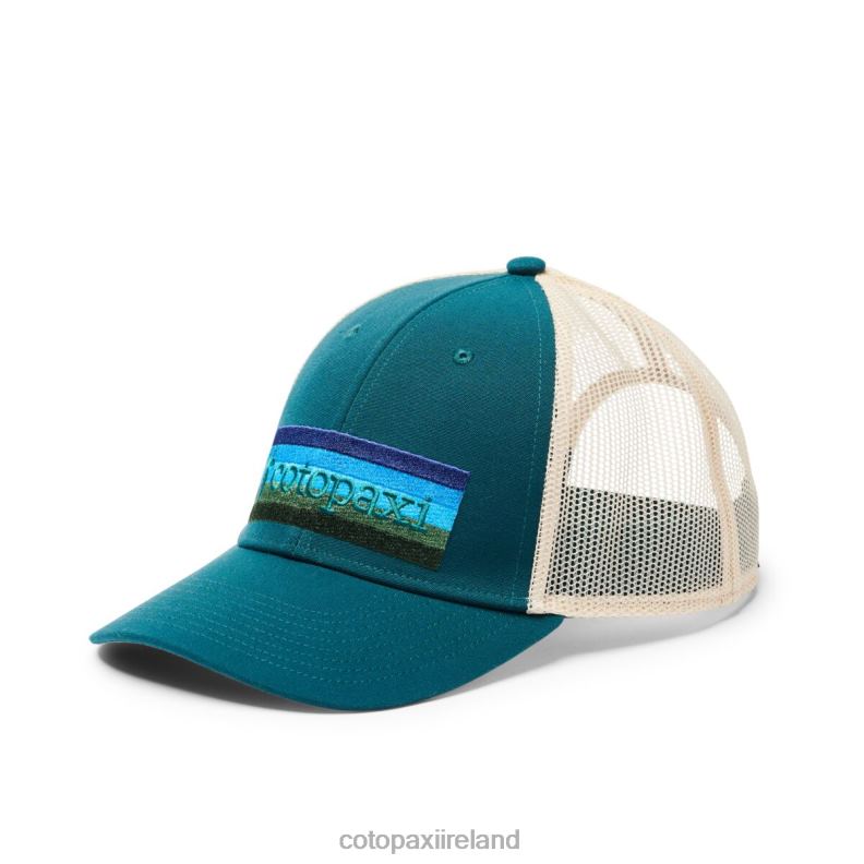 On The Horizon Trucker Hat Unisex Cotopaxi Deep Ocean VPHP4180 Accessories