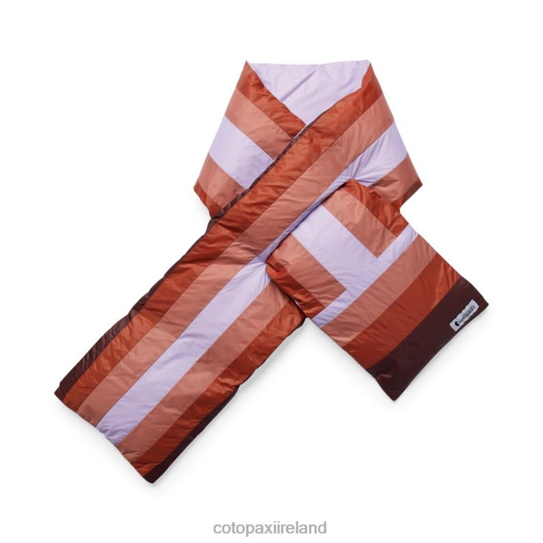 Fuego Down Scarf Unisex Cotopaxi Thistle Stripes VPHP4190 Accessories