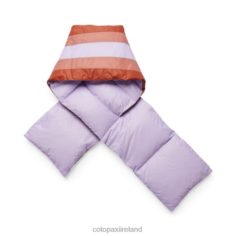 Fuego Down Scarf Unisex Cotopaxi Thistle Stripes VPHP4190 Accessories