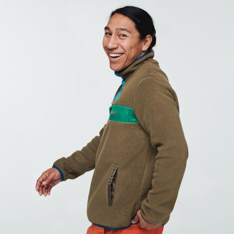 Teca Fleece Pullover Men Cotopaxi Regrowth VPHP4120 Clothing