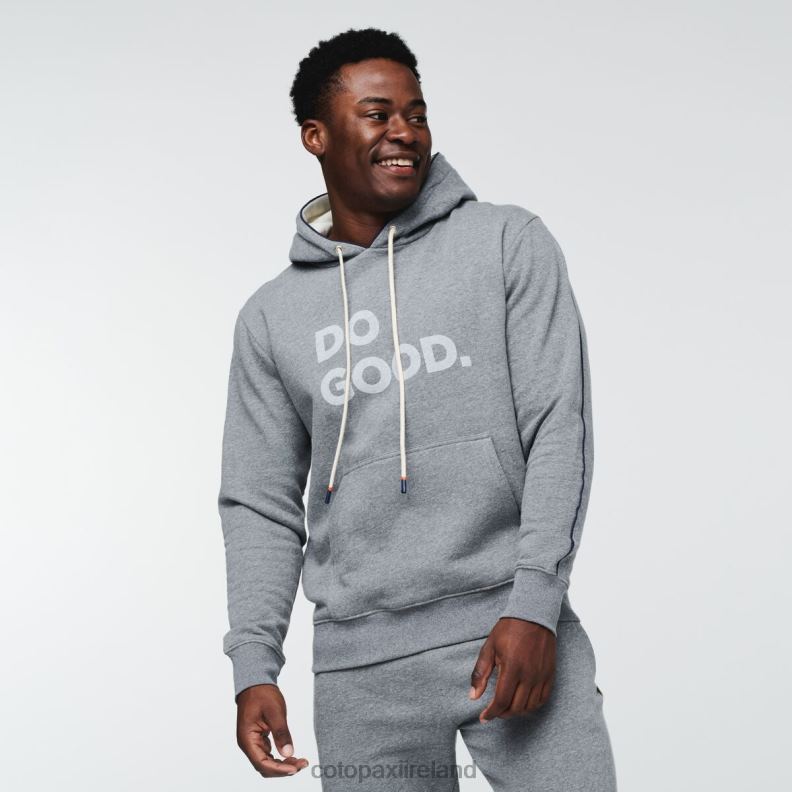Do Good Hoodie Men Cotopaxi Heather Grey VPHP4143 Clothing