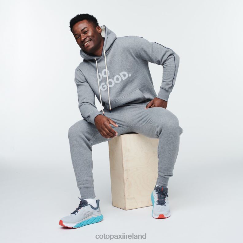 Do Good Hoodie Men Cotopaxi Heather Grey VPHP4143 Clothing