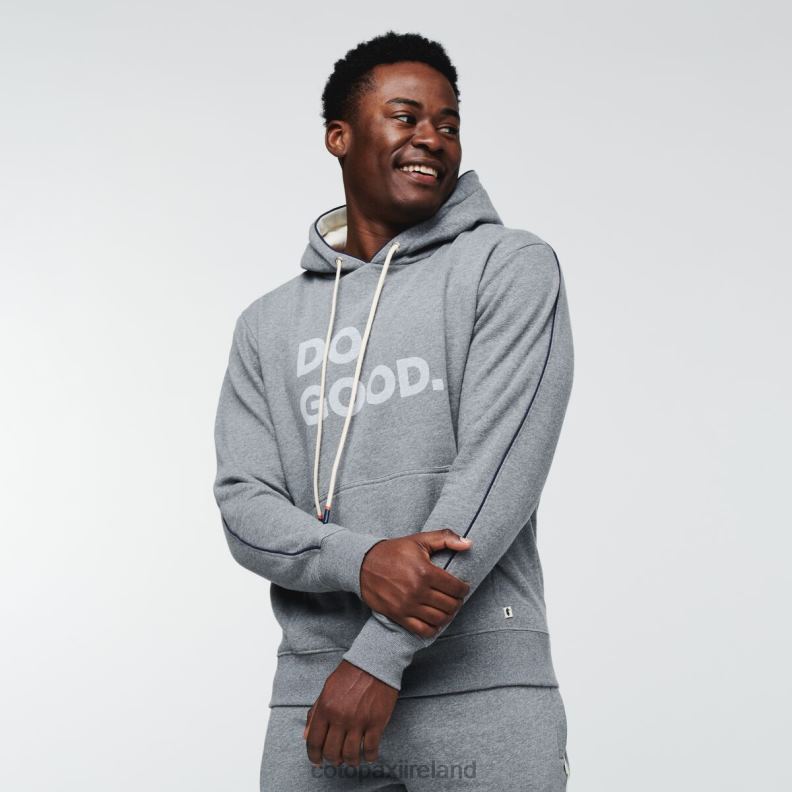 Do Good Hoodie Men Cotopaxi Heather Grey VPHP4143 Clothing