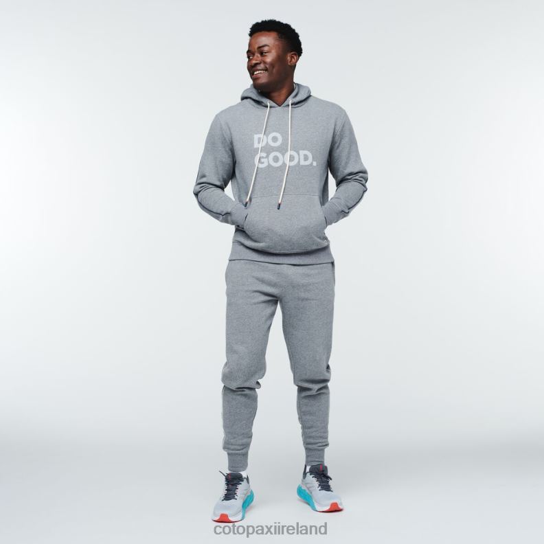 Do Good Hoodie Men Cotopaxi Heather Grey VPHP4143 Clothing