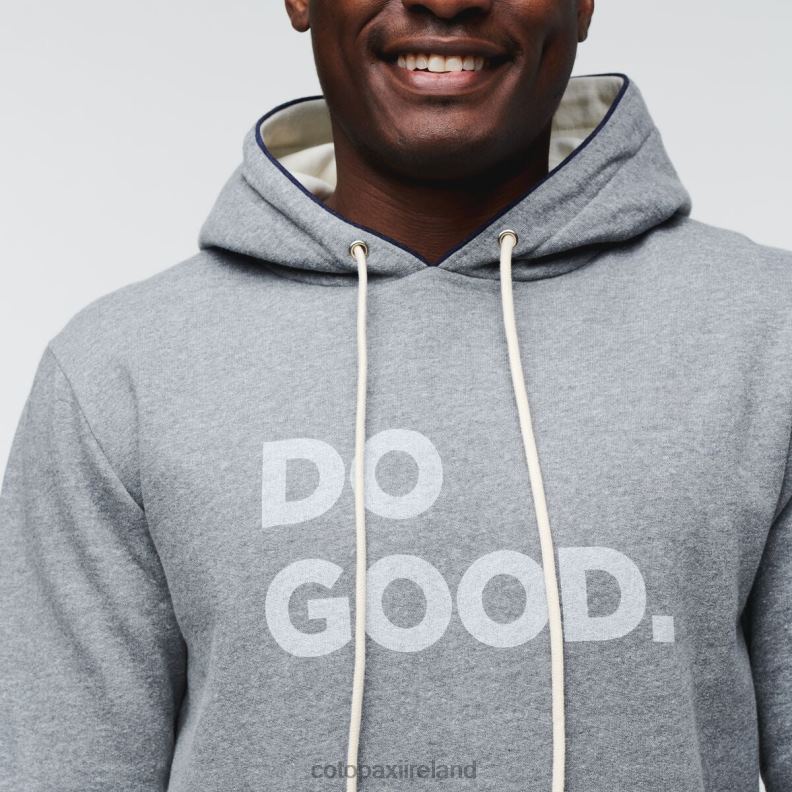 Do Good Hoodie Men Cotopaxi Heather Grey VPHP4143 Clothing