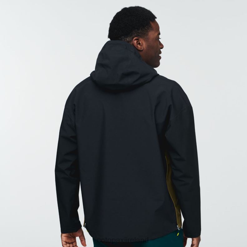 Cielo Rain Anorak Men Cotopaxi Black VPHP499 Clothing