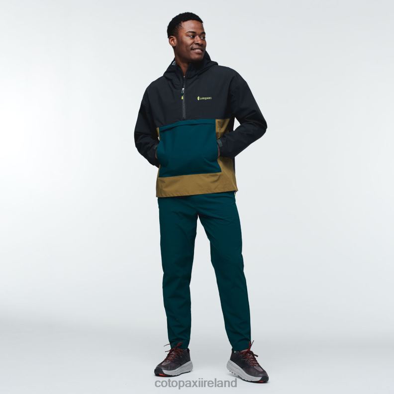 Cielo Rain Anorak Men Cotopaxi Black VPHP499 Clothing