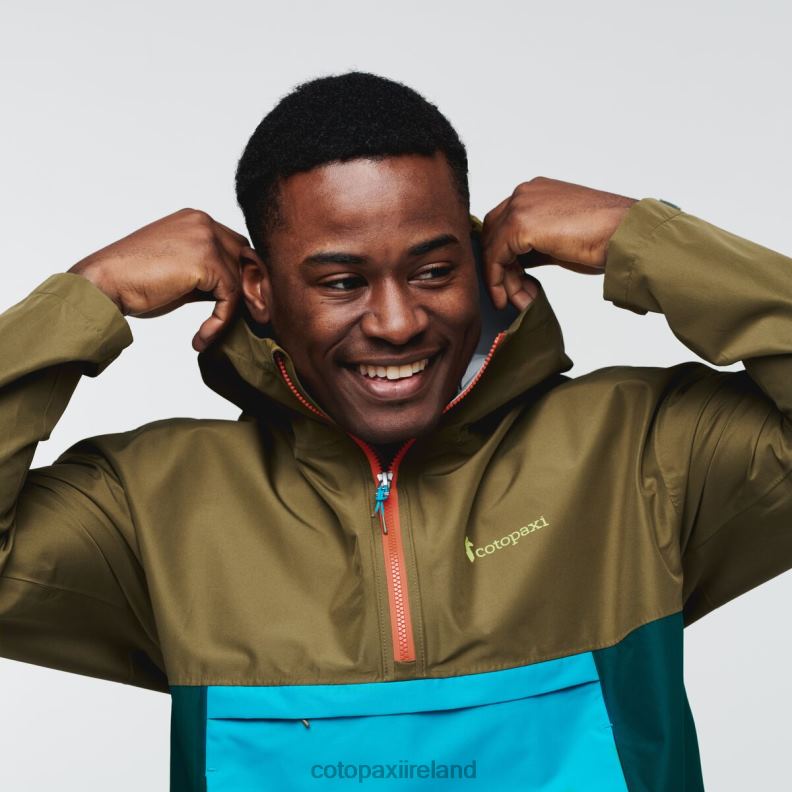 Cielo Rain Anorak Men Cotopaxi Oak VPHP4114 Clothing