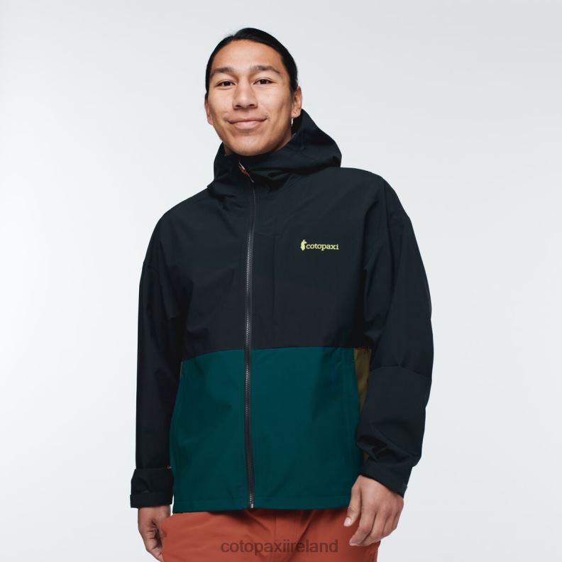 Cielo Rain Jacket Men Cotopaxi Black VPHP4107 Clothing