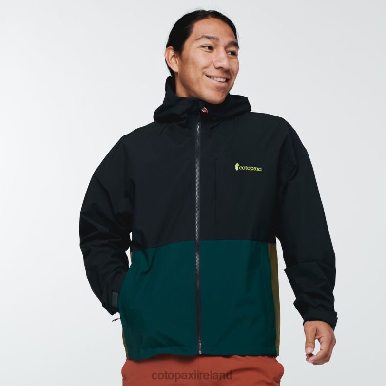 Cielo Rain Jacket Men Cotopaxi Black VPHP4107 Clothing