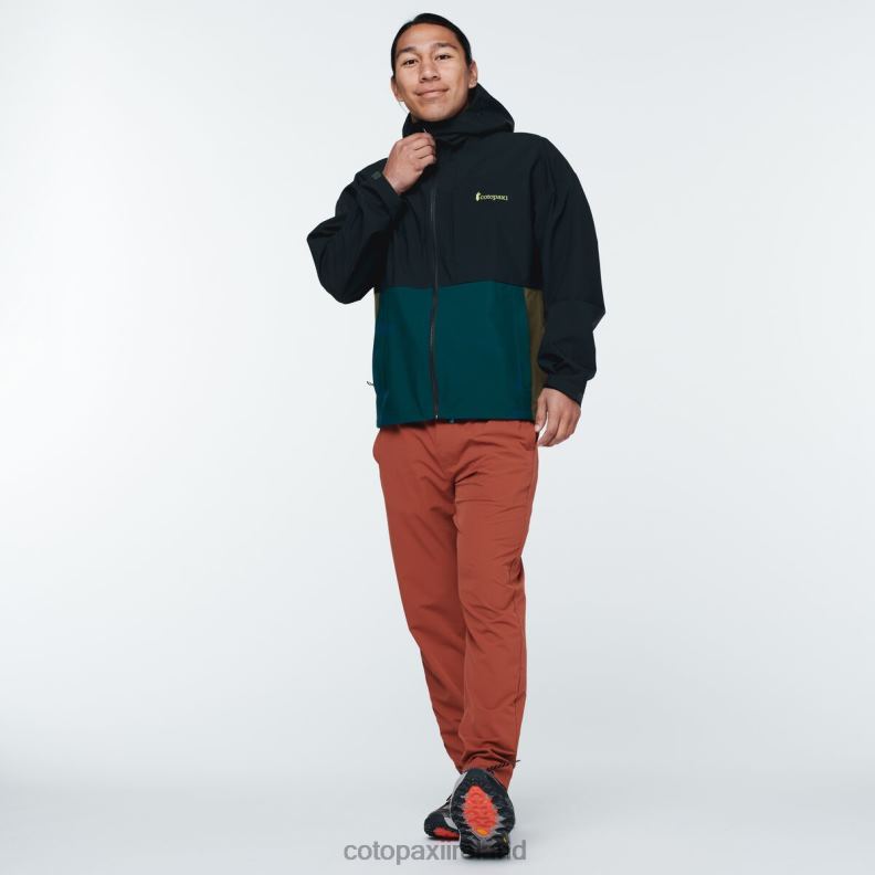 Cielo Rain Jacket Men Cotopaxi Black VPHP4107 Clothing
