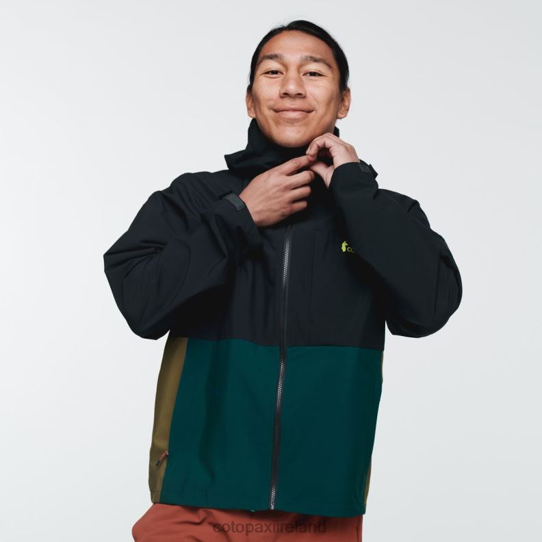 Cielo Rain Jacket Men Cotopaxi Black VPHP4107 Clothing