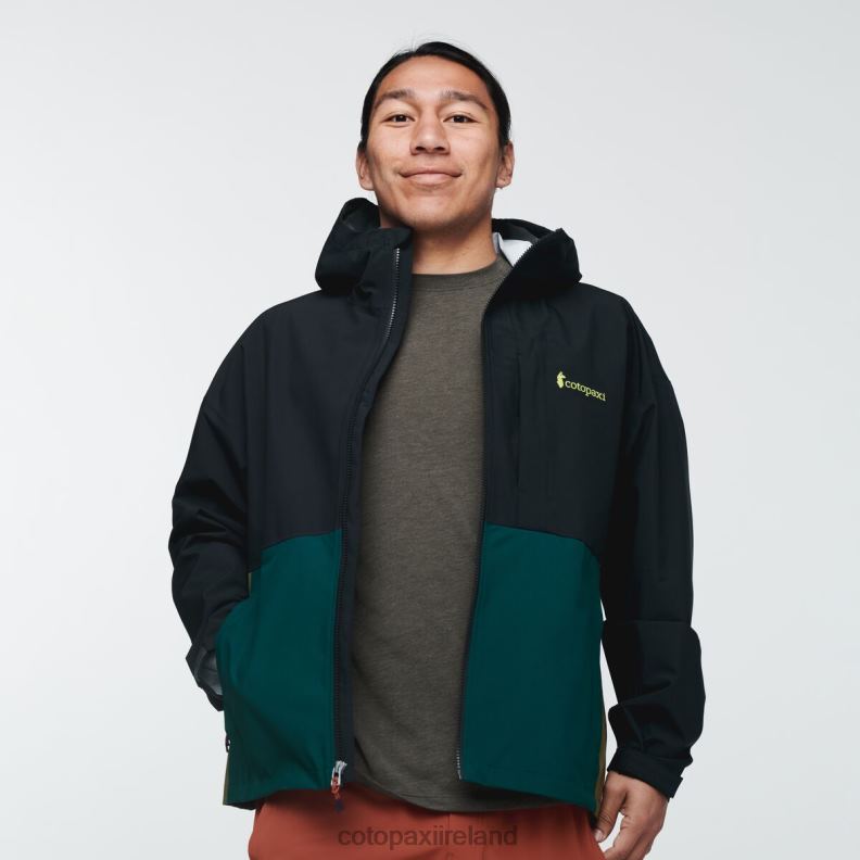 Cielo Rain Jacket Men Cotopaxi Black VPHP4107 Clothing