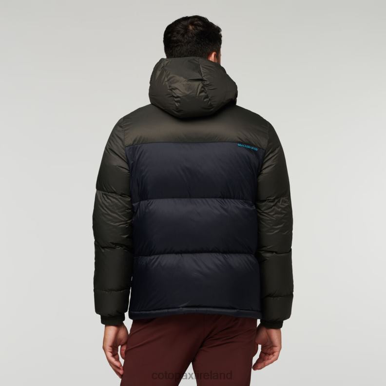 Solazo Down Hooded Jacket Men Cotopaxi Iron/Black VPHP493 Clothing