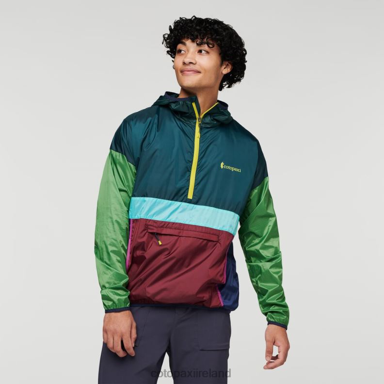 Teca Windbreaker Halfzip Men Cotopaxi Pinelands VPHP497 Clothing