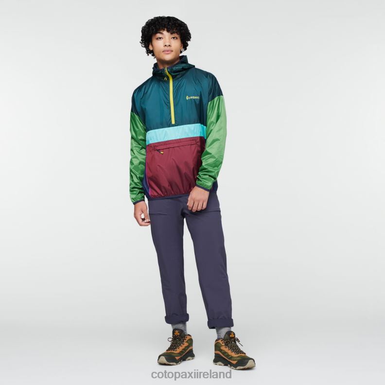 Teca Windbreaker Halfzip Men Cotopaxi Pinelands VPHP497 Clothing