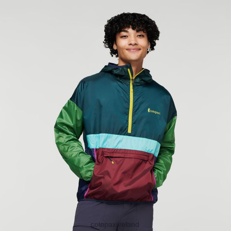Teca Windbreaker Halfzip Men Cotopaxi Pinelands VPHP497 Clothing