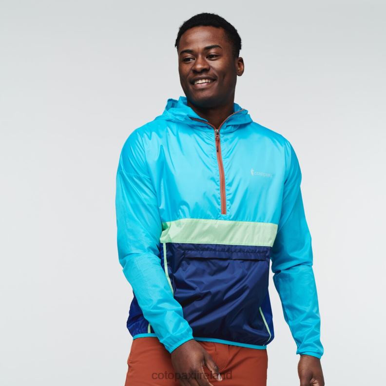 Teca Windbreaker Halfzip Men Cotopaxi Sea Salt VPHP4111 Clothing