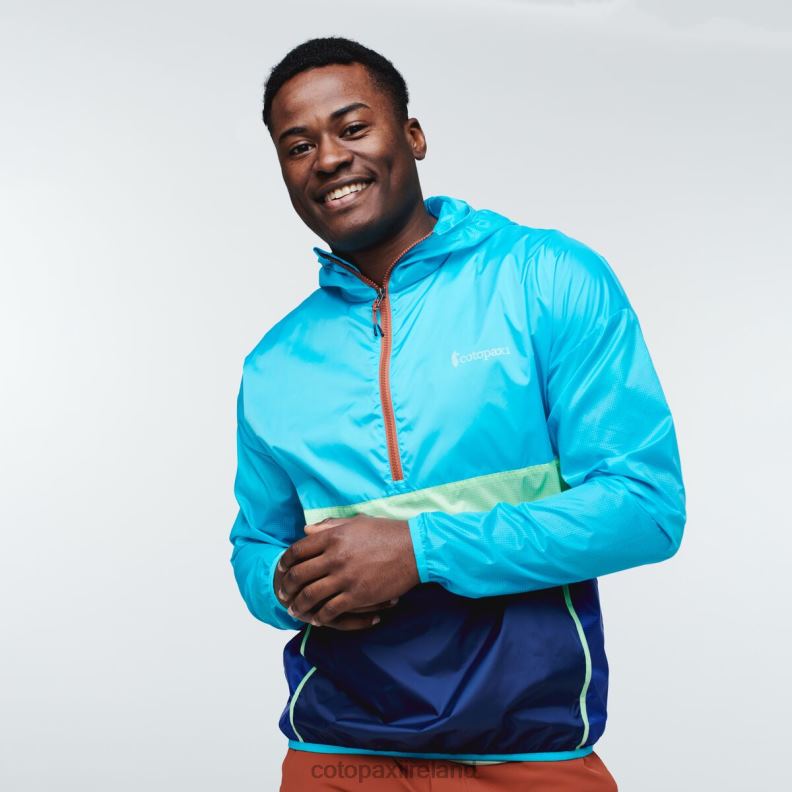 Teca Windbreaker Halfzip Men Cotopaxi Sea Salt VPHP4111 Clothing