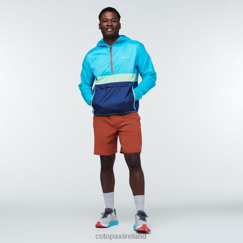 Teca Windbreaker Halfzip Men Cotopaxi Sea Salt VPHP4111 Clothing