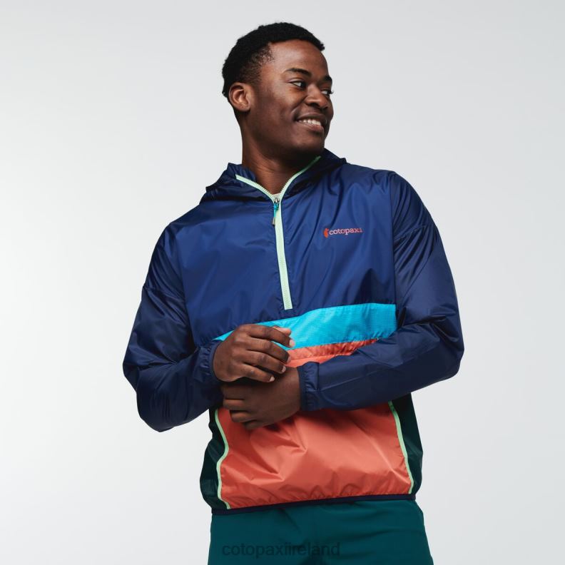 Teca Windbreaker Halfzip Men Cotopaxi Sycamore VPHP4105 Clothing
