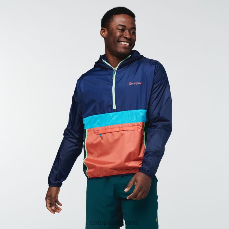 Teca Windbreaker Halfzip Men Cotopaxi Sycamore VPHP4105 Clothing