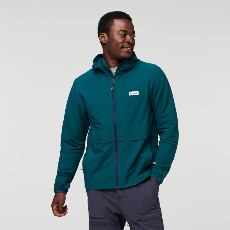 Viento Travel Jacket Men Cotopaxi Deep Ocean VPHP491 Clothing