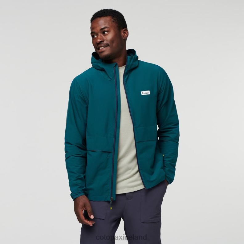 Viento Travel Jacket Men Cotopaxi Deep Ocean VPHP491 Clothing