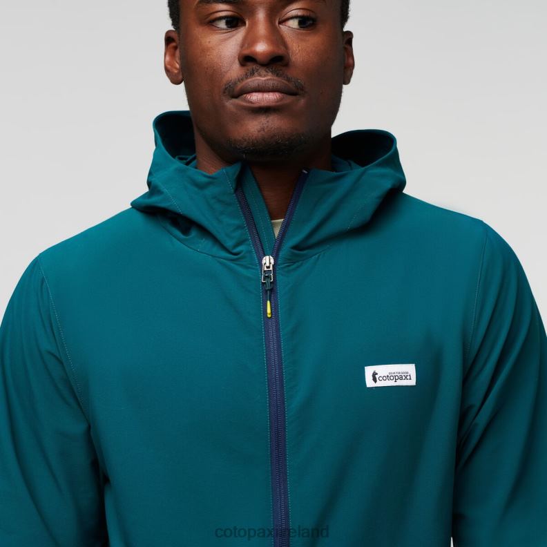 Viento Travel Jacket Men Cotopaxi Deep Ocean VPHP491 Clothing