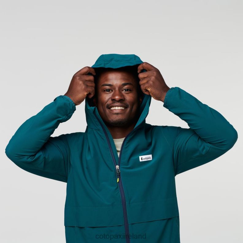 Viento Travel Jacket Men Cotopaxi Deep Ocean VPHP491 Clothing