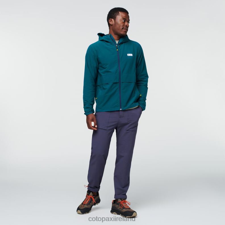 Viento Travel Jacket Men Cotopaxi Deep Ocean VPHP491 Clothing