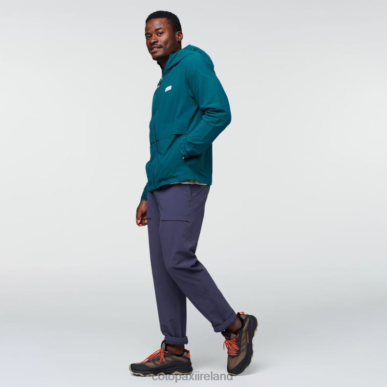 Viento Travel Jacket Men Cotopaxi Deep Ocean VPHP491 Clothing