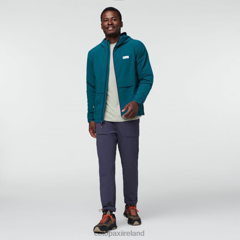 Viento Travel Jacket Men Cotopaxi Deep Ocean VPHP491 Clothing