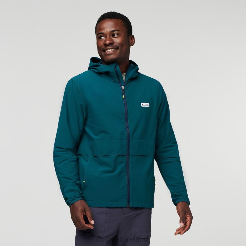 Viento Travel Jacket Men Cotopaxi Deep Ocean VPHP491 Clothing