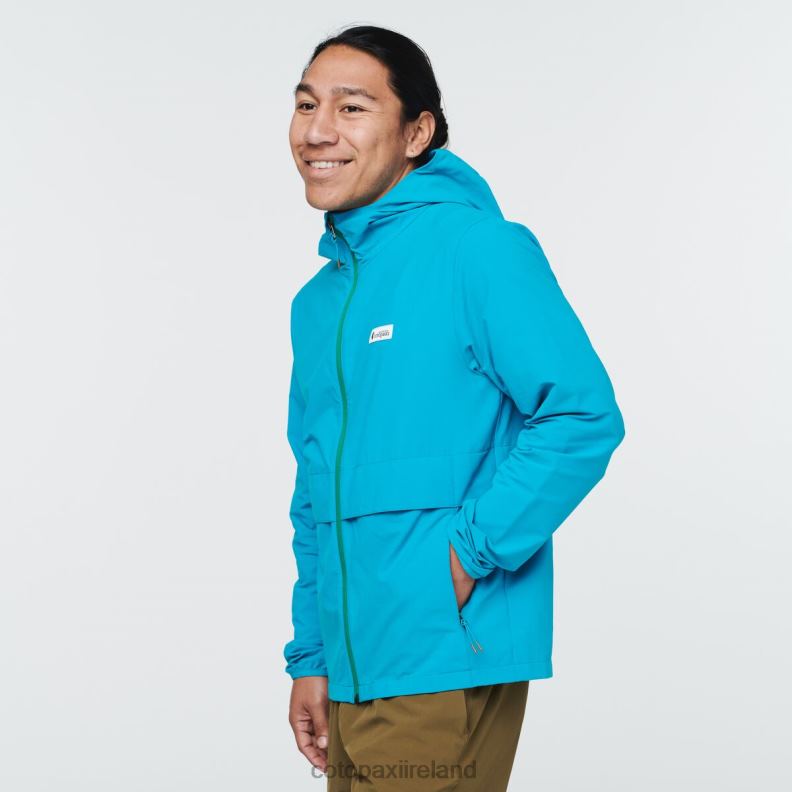 Viento Travel Jacket Men Cotopaxi Mineral Blue VPHP4101 Clothing