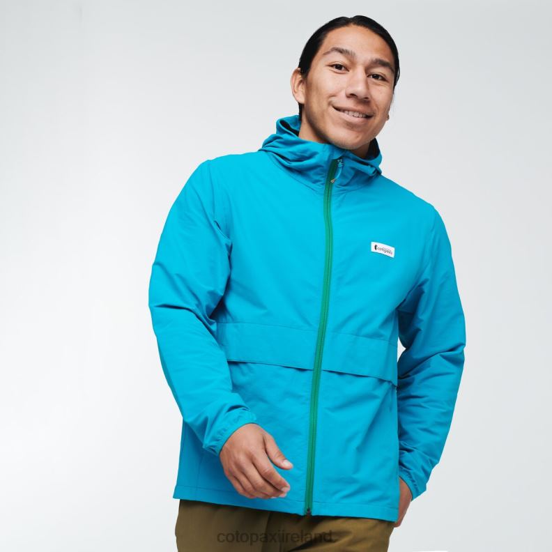 Viento Travel Jacket Men Cotopaxi Mineral Blue VPHP4101 Clothing