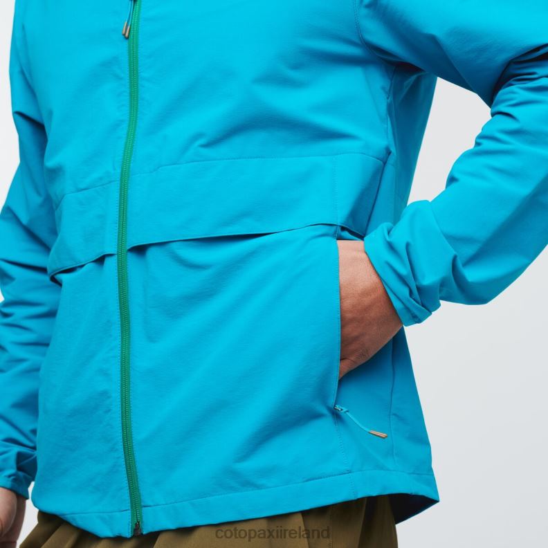 Viento Travel Jacket Men Cotopaxi Mineral Blue VPHP4101 Clothing
