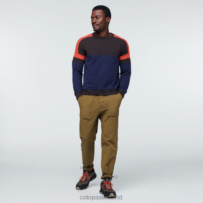 Bandera Sweatshirt Men Cotopaxi Cavern/Maritime VPHP4137 Clothing