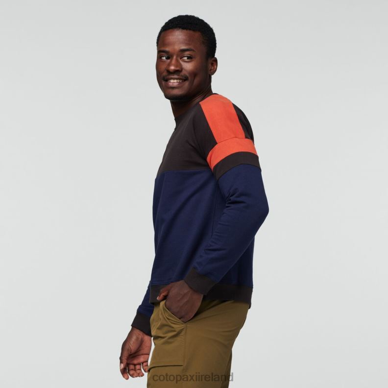 Bandera Sweatshirt Men Cotopaxi Cavern/Maritime VPHP4137 Clothing
