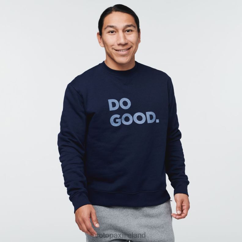 Do Good Crew Sweatshirt Men Cotopaxi Maritime VPHP4139 Clothing