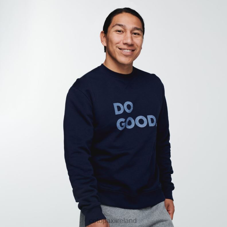 Do Good Crew Sweatshirt Men Cotopaxi Maritime VPHP4139 Clothing