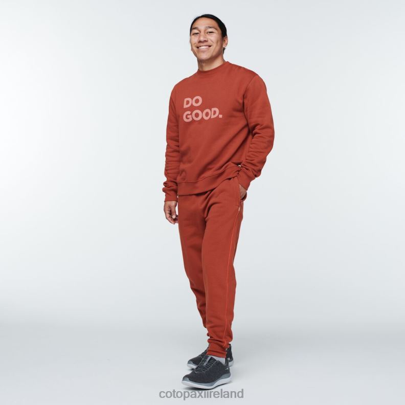 Do Good Crew Sweatshirt Men Cotopaxi Spice VPHP4145 Clothing