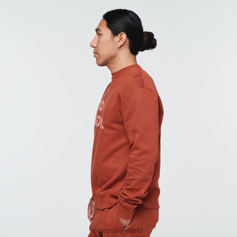 Do Good Crew Sweatshirt Men Cotopaxi Spice VPHP4145 Clothing