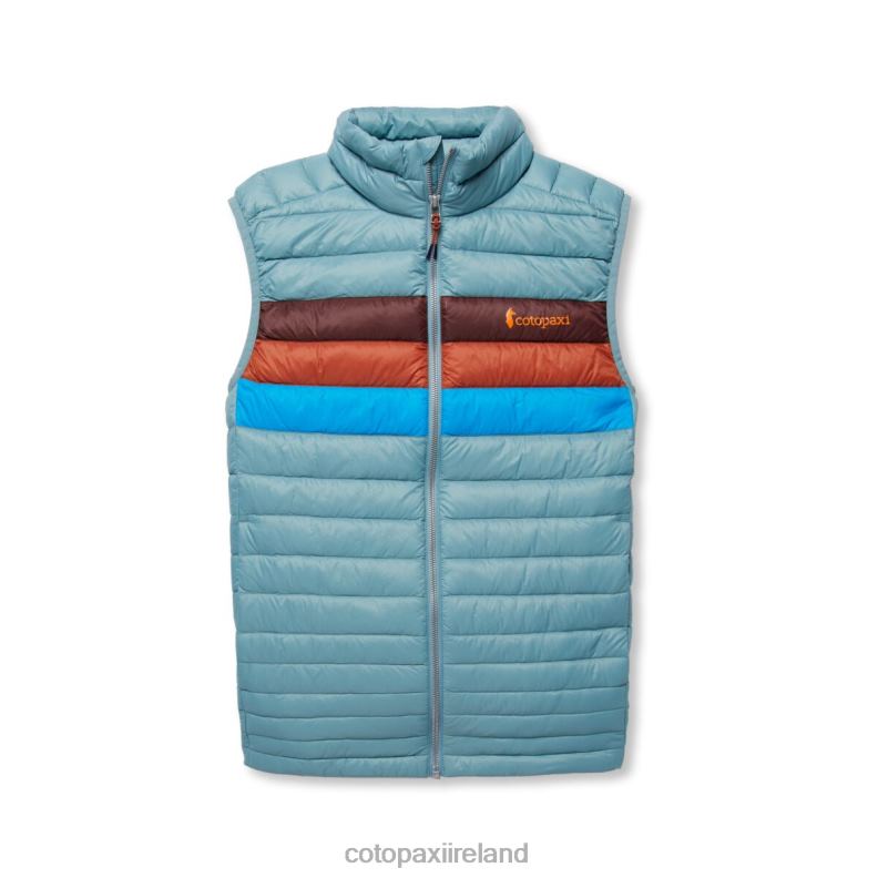 Fuego Down Vest Men Cotopaxi Bluegrass Stripes VPHP4128 Clothing