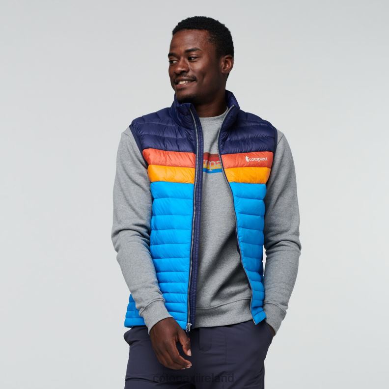 Fuego Down Vest Men Cotopaxi Maritime/Saltwater VPHP4126 Clothing