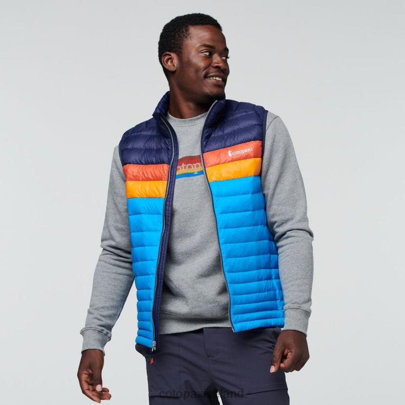 Fuego Down Vest Men Cotopaxi Maritime/Saltwater VPHP4126 Clothing