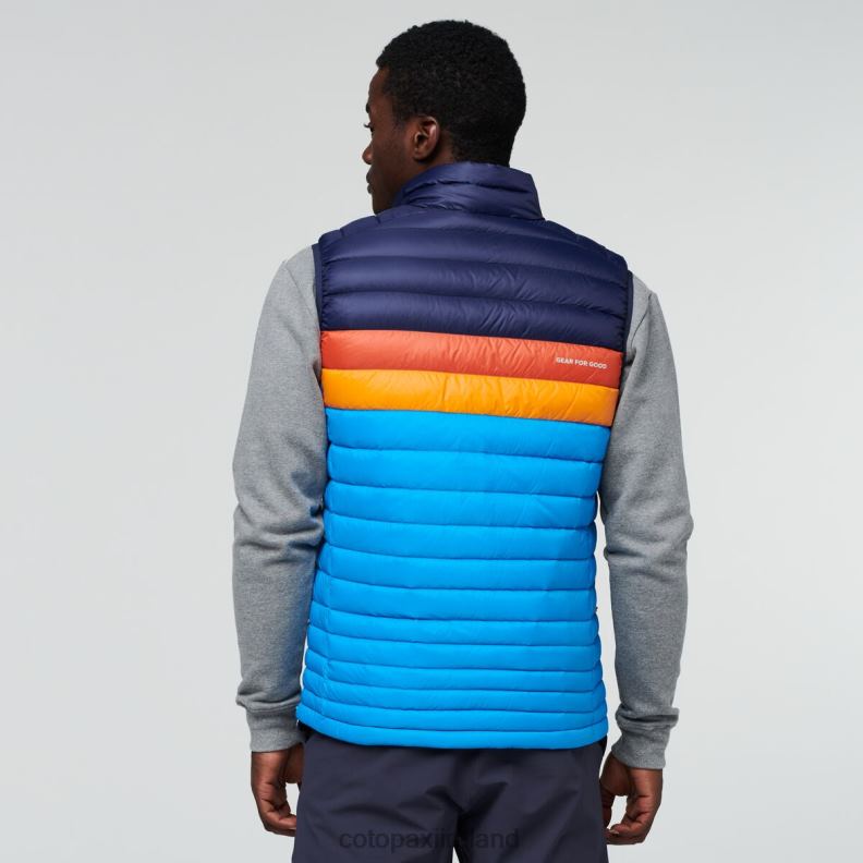 Fuego Down Vest Men Cotopaxi Maritime/Saltwater VPHP4126 Clothing
