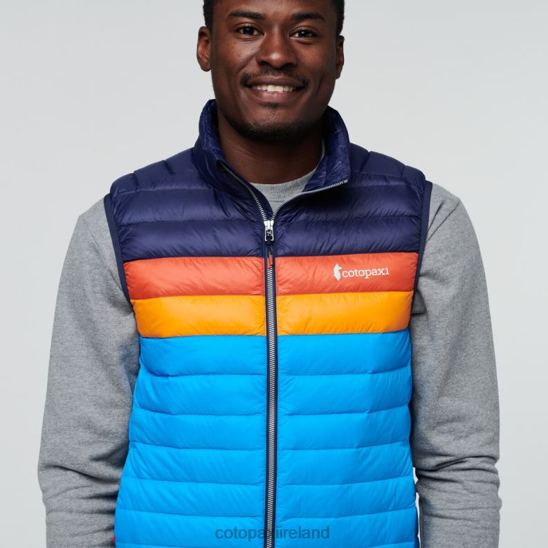 Fuego Down Vest Men Cotopaxi Maritime/Saltwater VPHP4126 Clothing