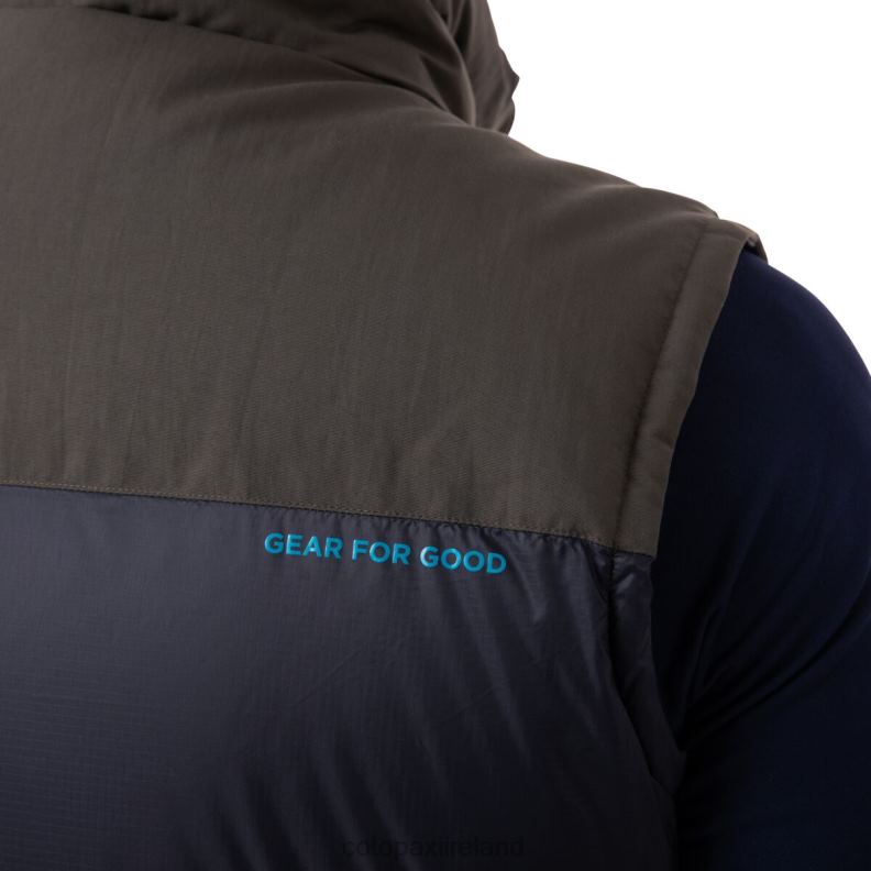 Solazo Down Vest Men Cotopaxi Iron/Black VPHP4134 Clothing